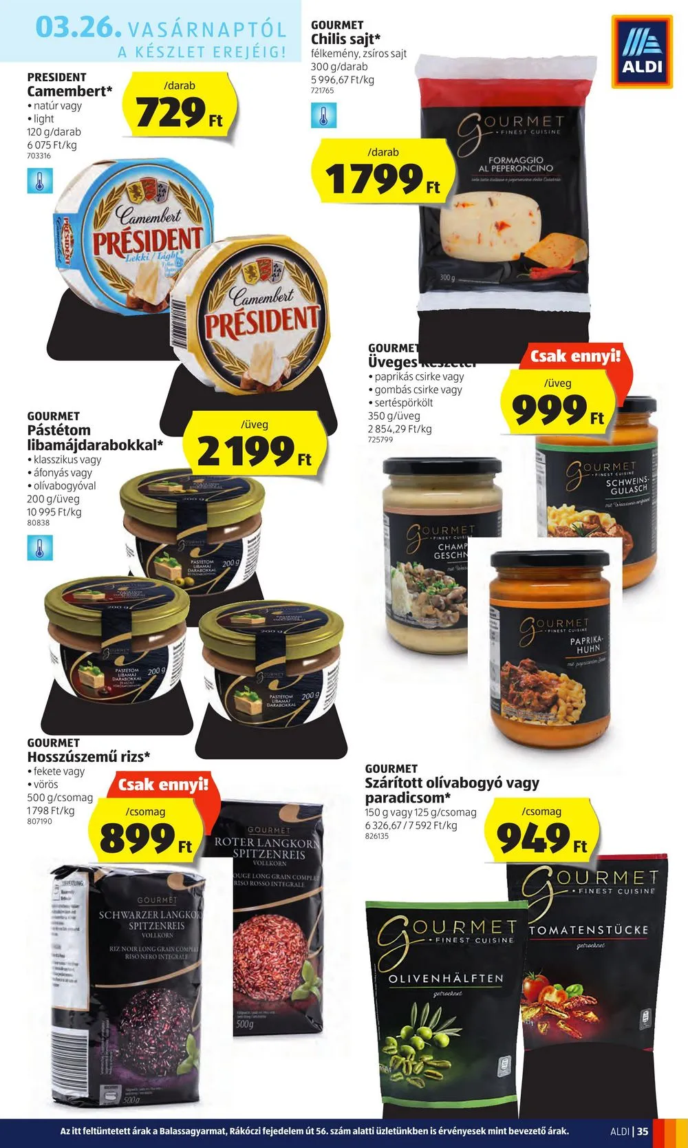 Aldi akciós újság 03.23–03.29 – 39. oldal
