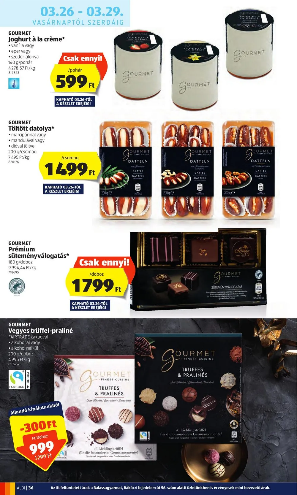 Aldi akciós újság 03.23–03.29 – 40. oldal