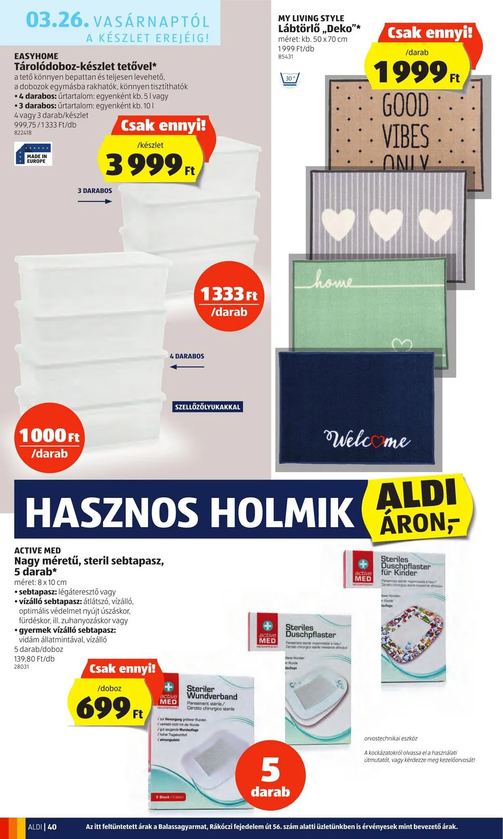 Aldi akciós újság 03.23–03.29 – 44. oldal