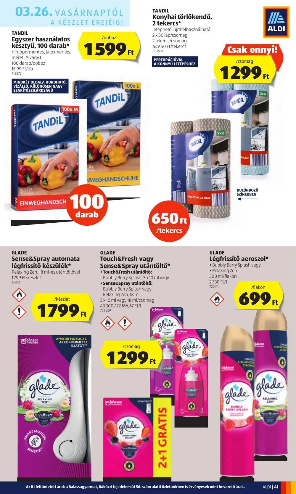 Aldi akciós újság 03.23–03.29 – 45. oldal