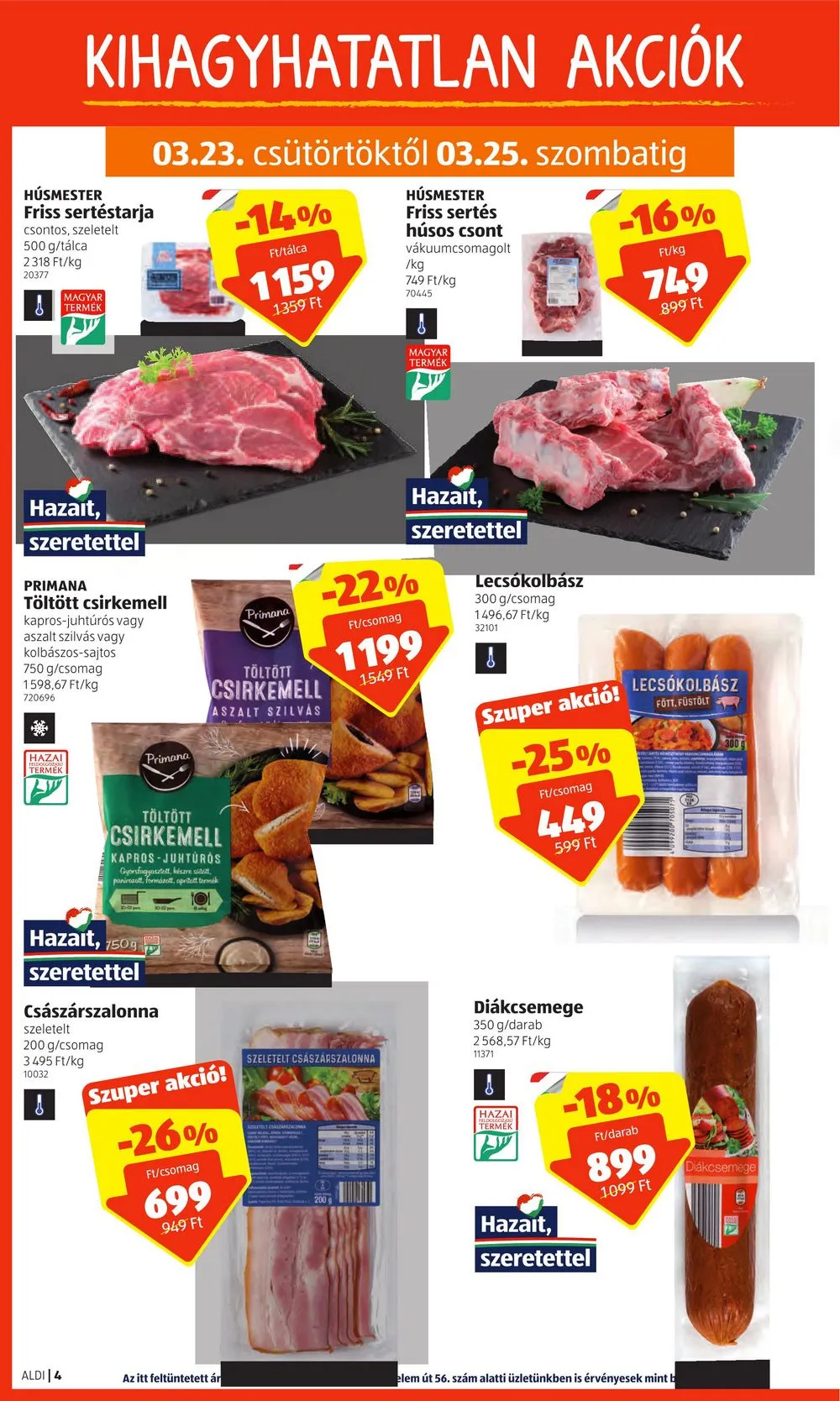 Aldi akciós újság 03.23–03.29 – 6. oldal