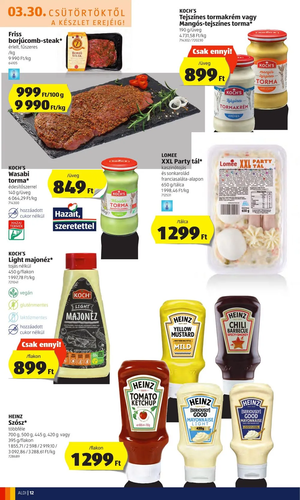 Aldi akciós újság 03.30–04.08 – 14. oldal
