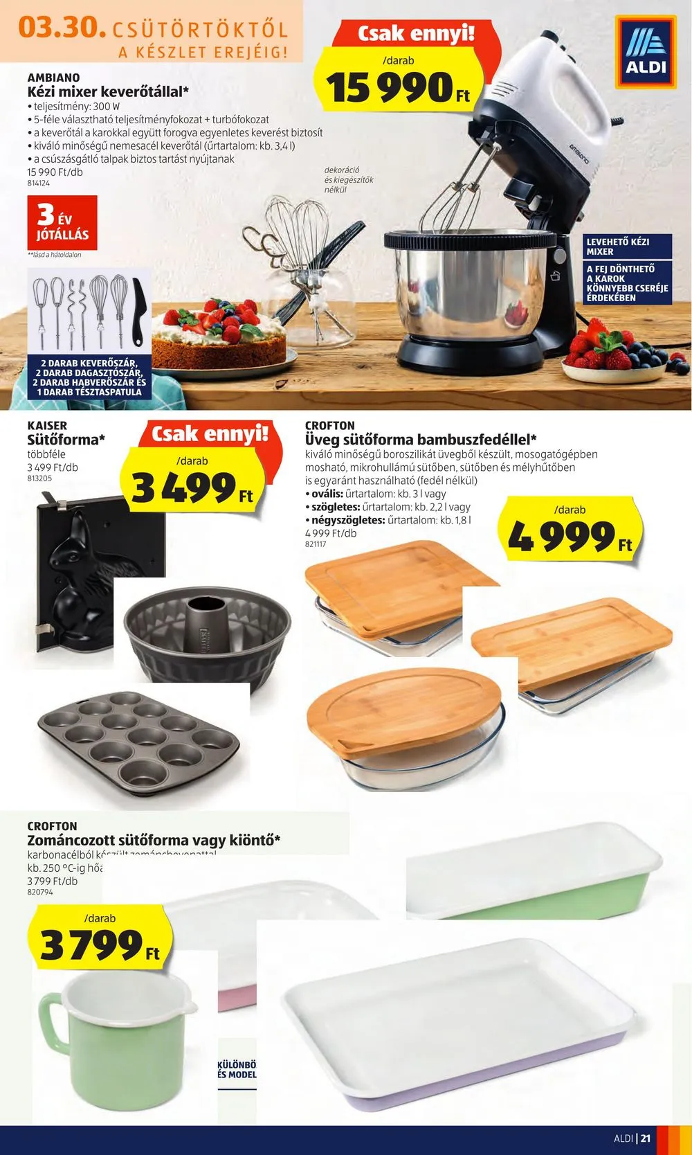 Aldi akciós újság 03.30–04.08 – 23. oldal