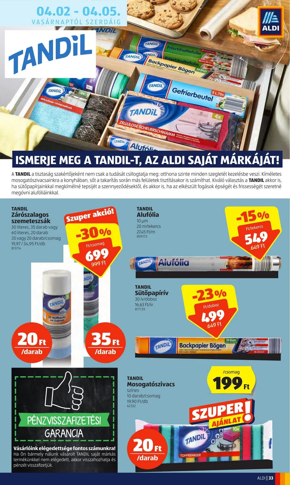 Aldi akciós újság 03.30–04.08 – 35. oldal