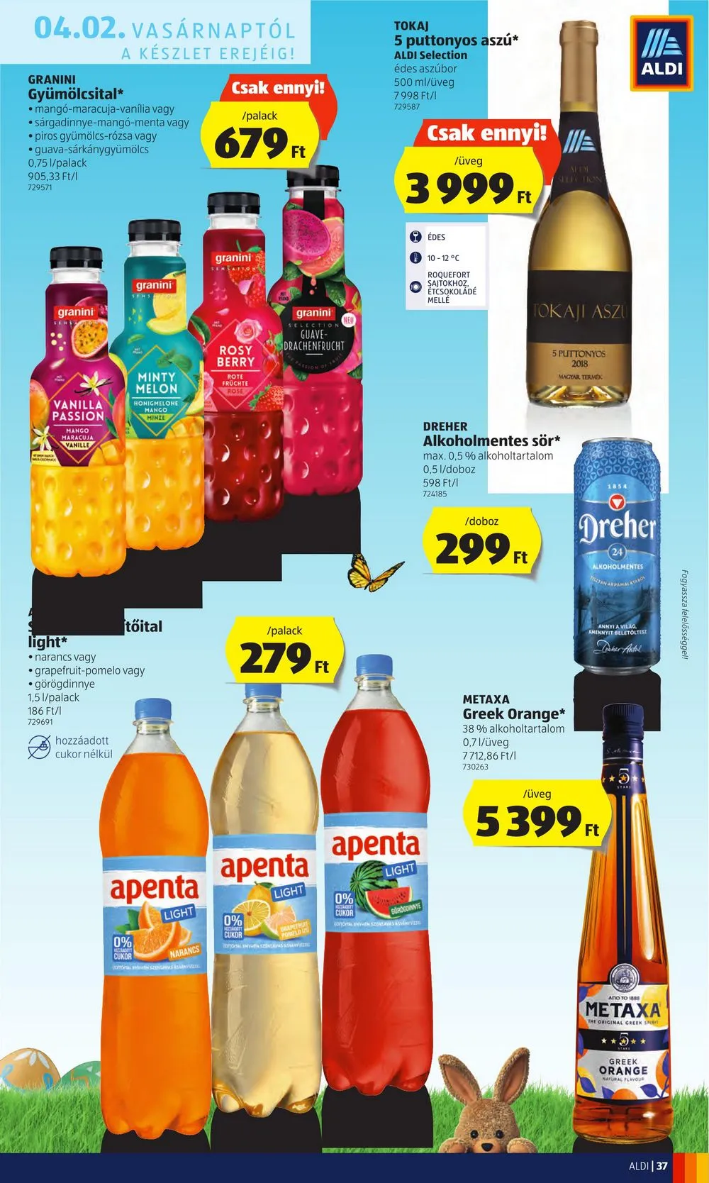 Aldi akciós újság 03.30–04.08 – 39. oldal