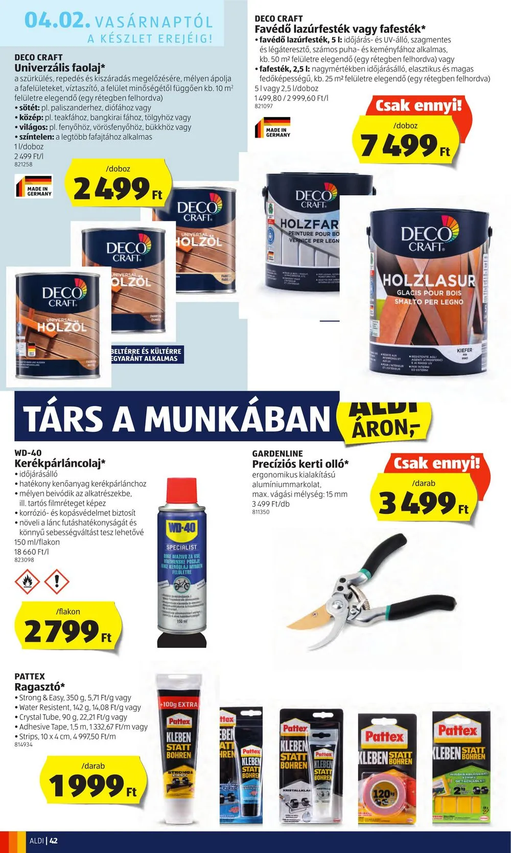Aldi akciós újság 03.30–04.08 – 44. oldal