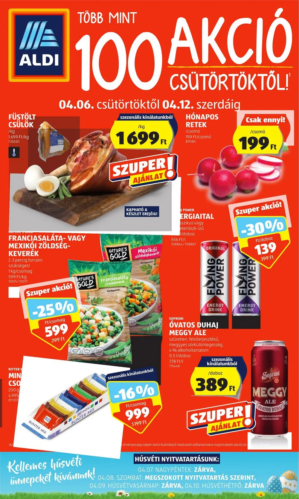 Aldi akciós újság 04.06–04.12