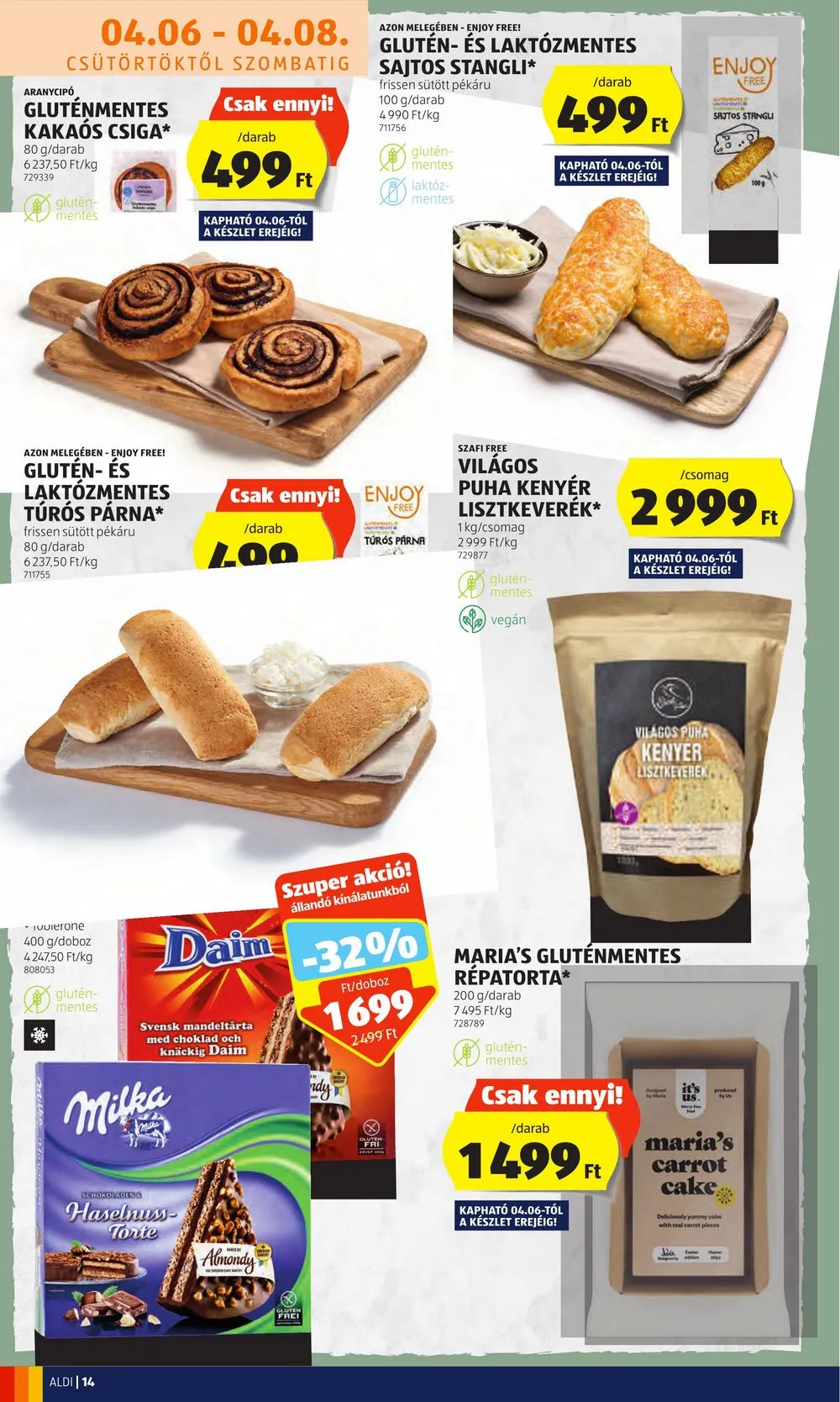 Aldi akciós újság 04.06–04.12 – 16. oldal