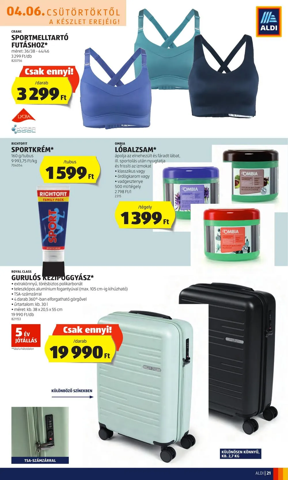 Aldi akciós újság 04.06–04.12 – 23. oldal