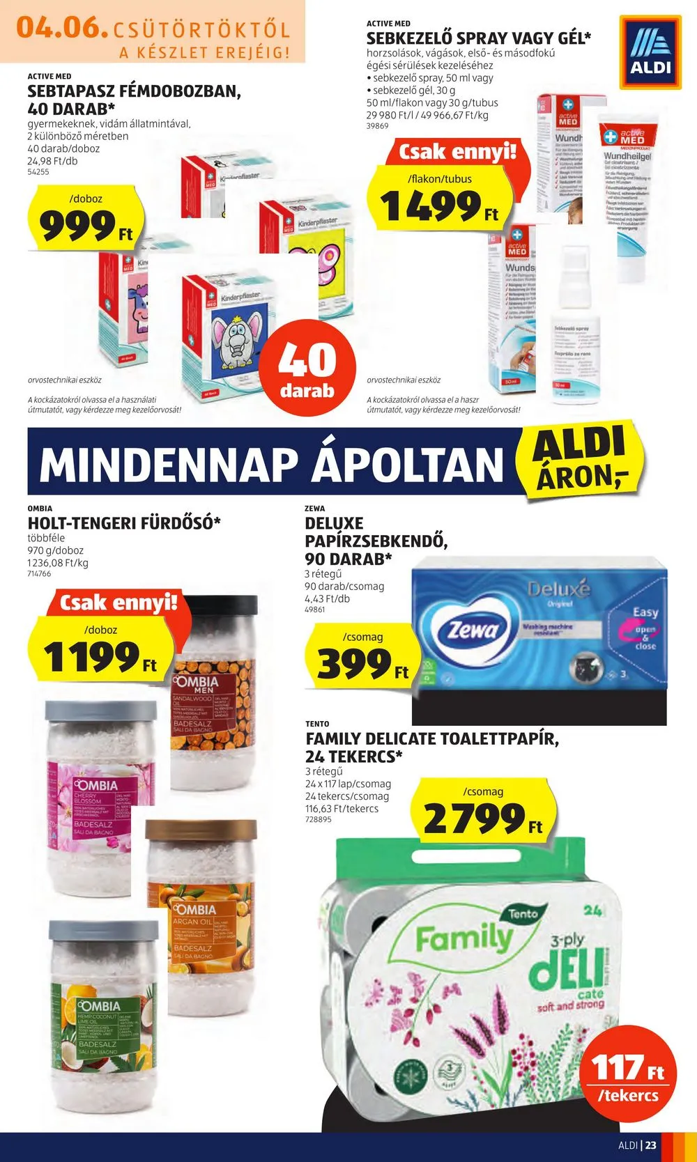 Aldi akciós újság 04.06–04.12 – 25. oldal
