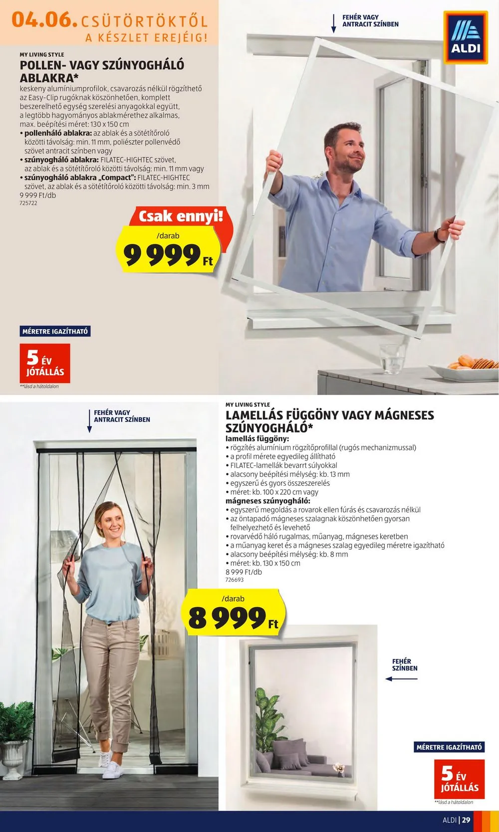 Aldi akciós újság 04.06–04.12 – 31. oldal