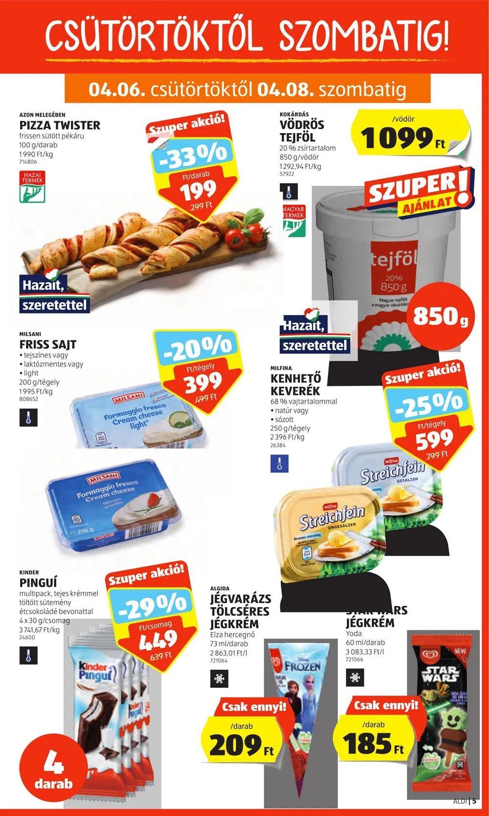 Aldi akciós újság 04.06–04.12 – 5. oldal