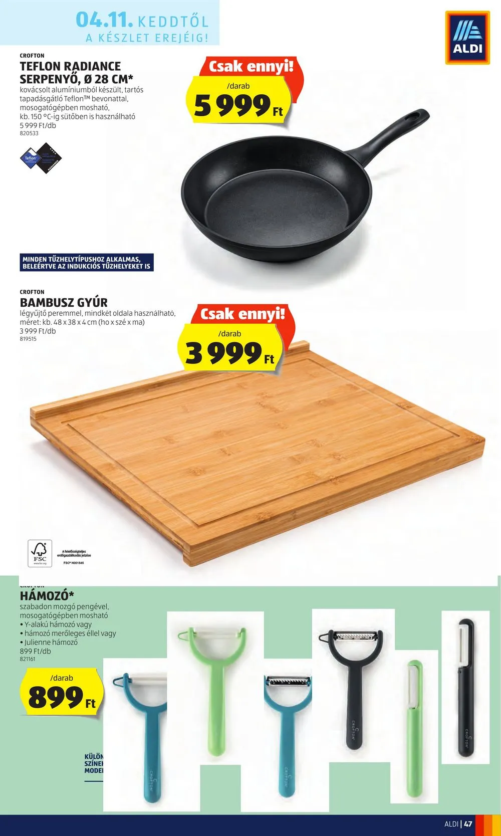 Aldi akciós újság 04.06–04.12 – 51. oldal