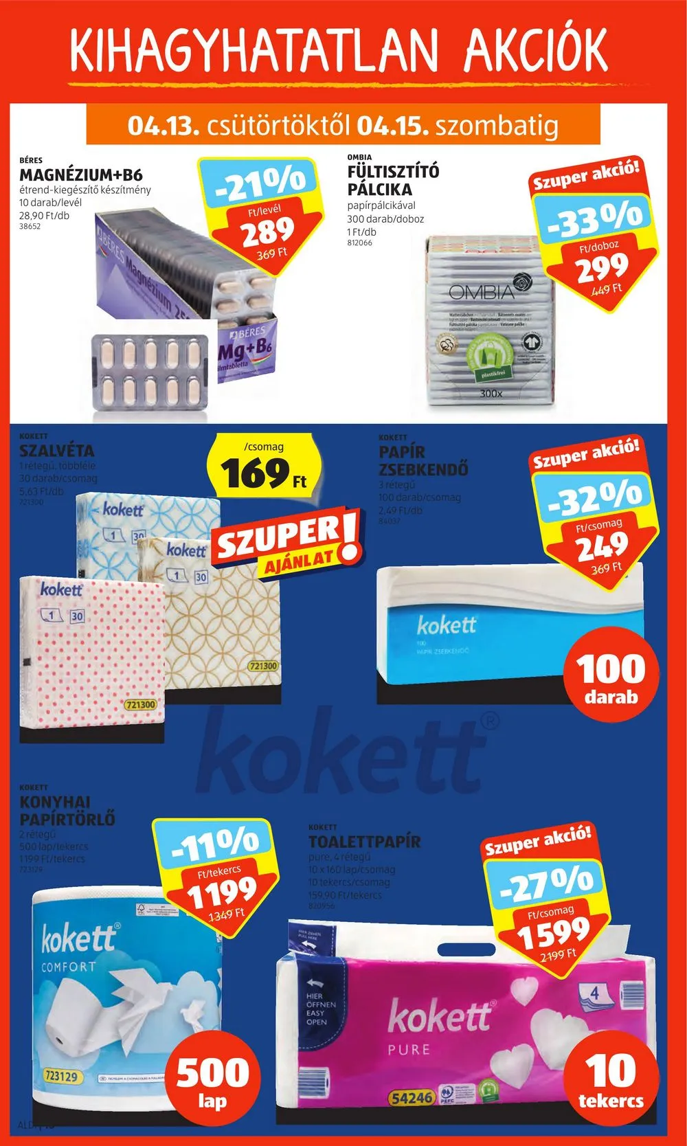 Aldi akciós újság 04.13–04.19 – 12. oldal