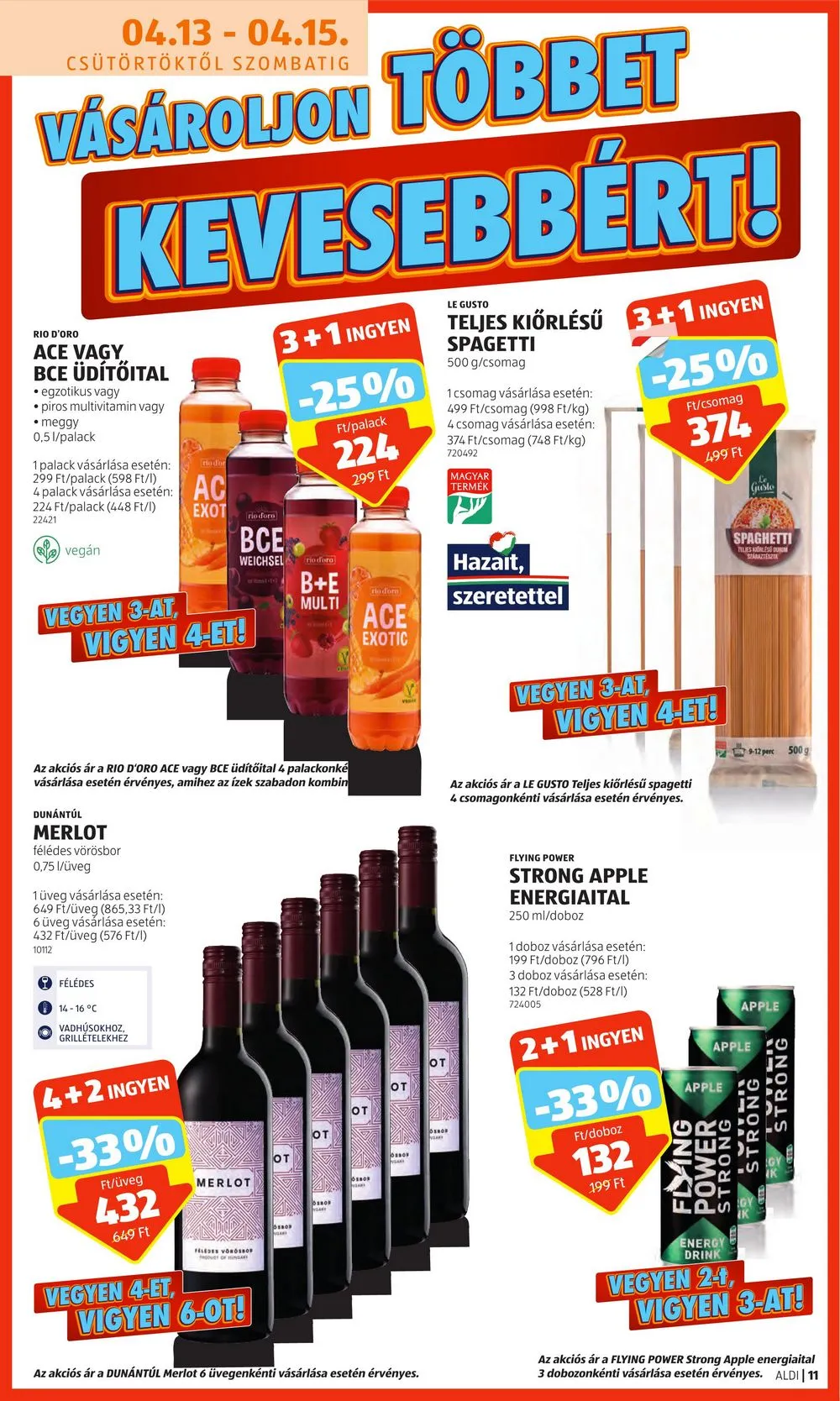 Aldi akciós újság 04.13–04.19 – 13. oldal