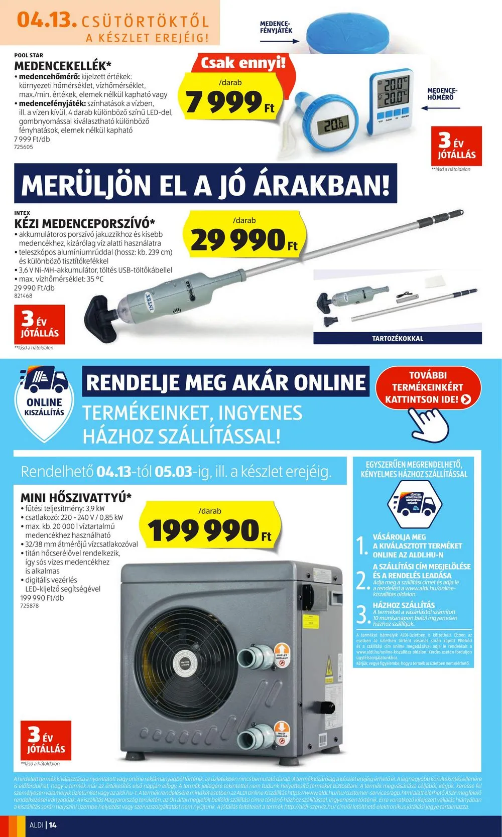 Aldi akciós újság 04.13–04.19 – 16. oldal