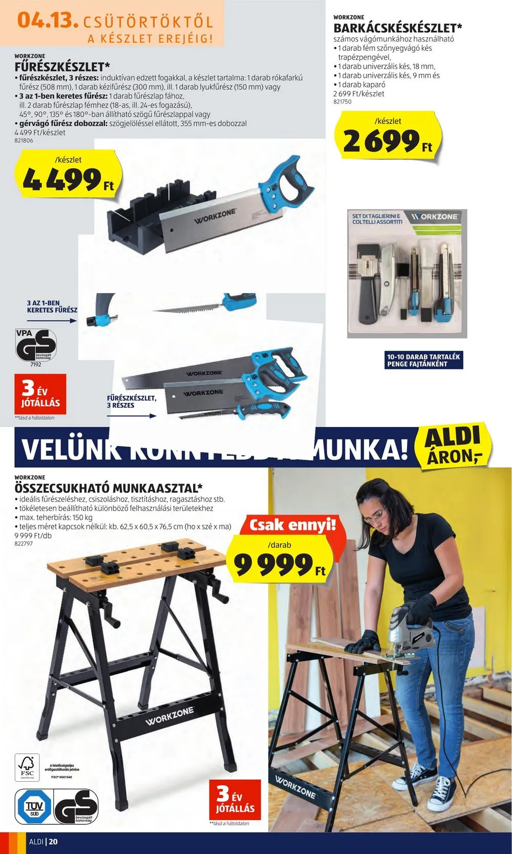 Aldi akciós újság 04.13–04.19 – 22. oldal