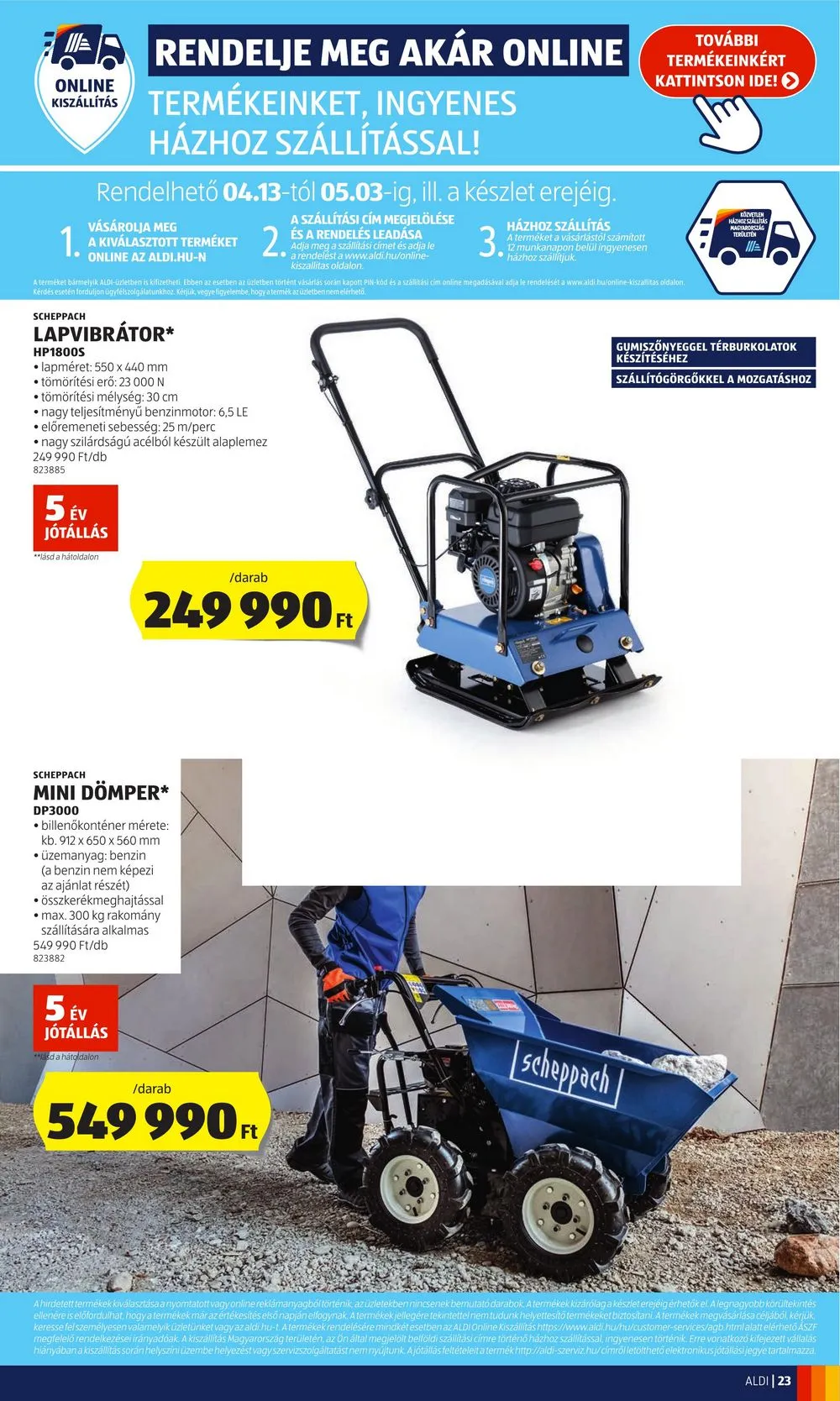 Aldi akciós újság 04.13–04.19 – 25. oldal