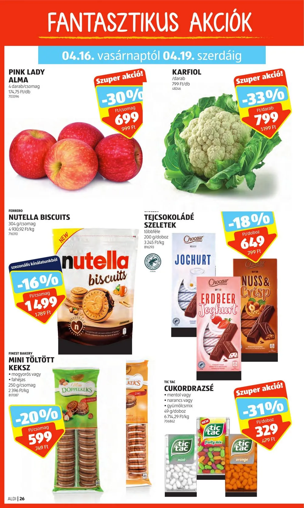Aldi akciós újság 04.13–04.19 – 28. oldal