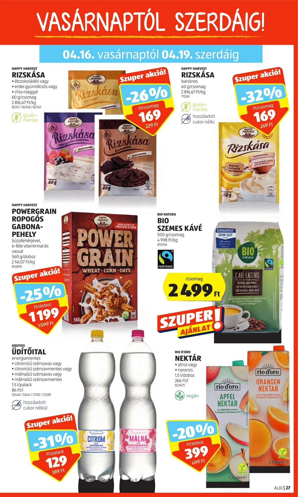 Aldi akciós újság 04.13–04.19 – 29. oldal