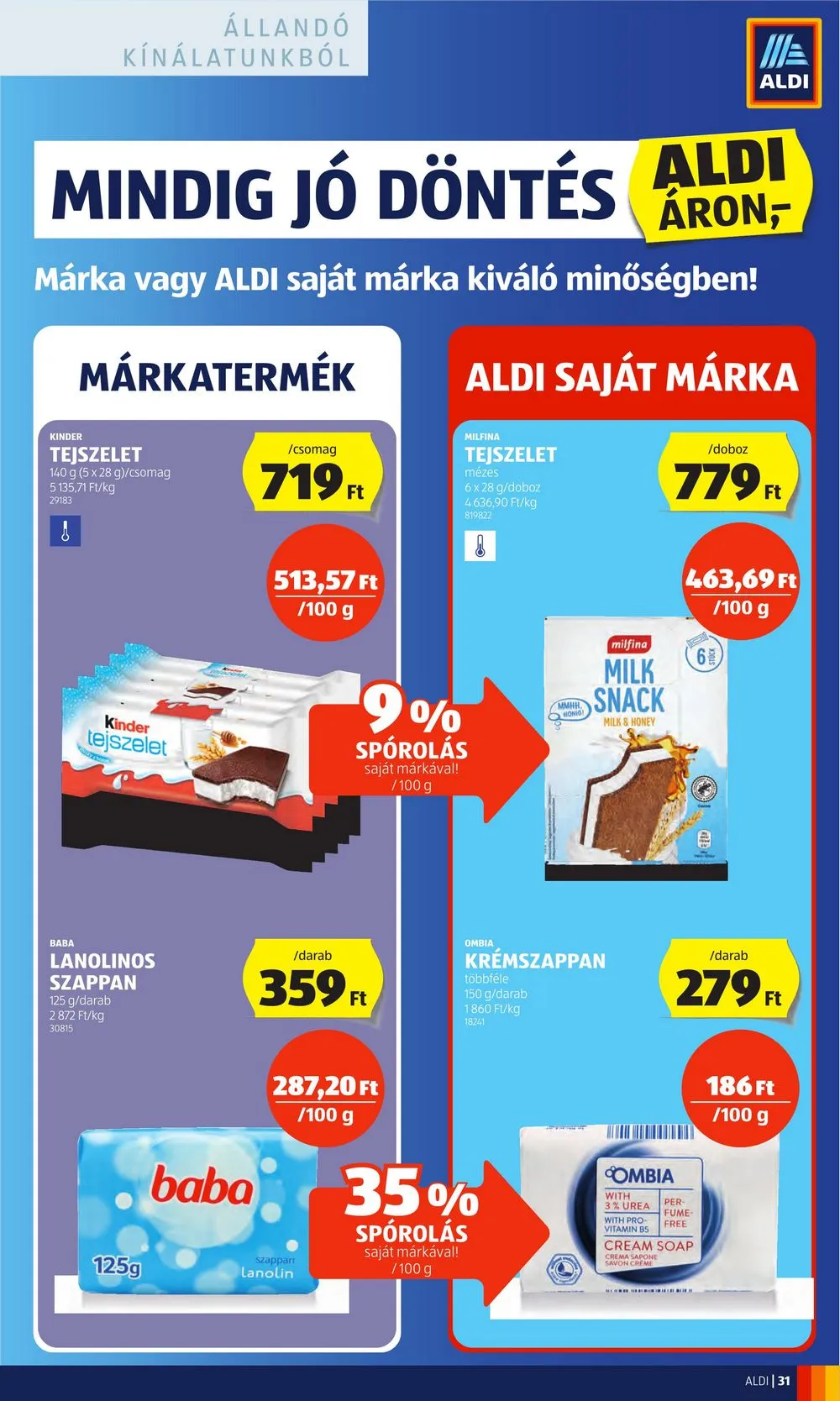 Aldi akciós újság 04.13–04.19 – 33. oldal