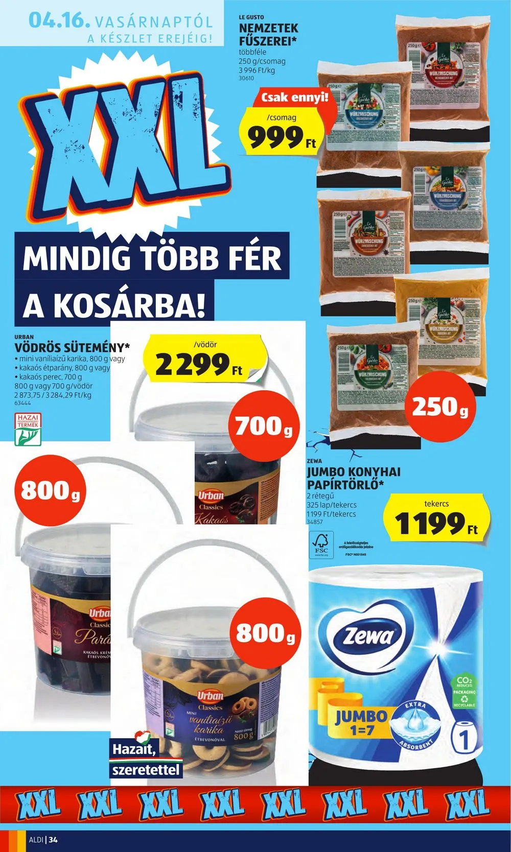 Aldi akciós újság 04.13–04.19 – 38. oldal