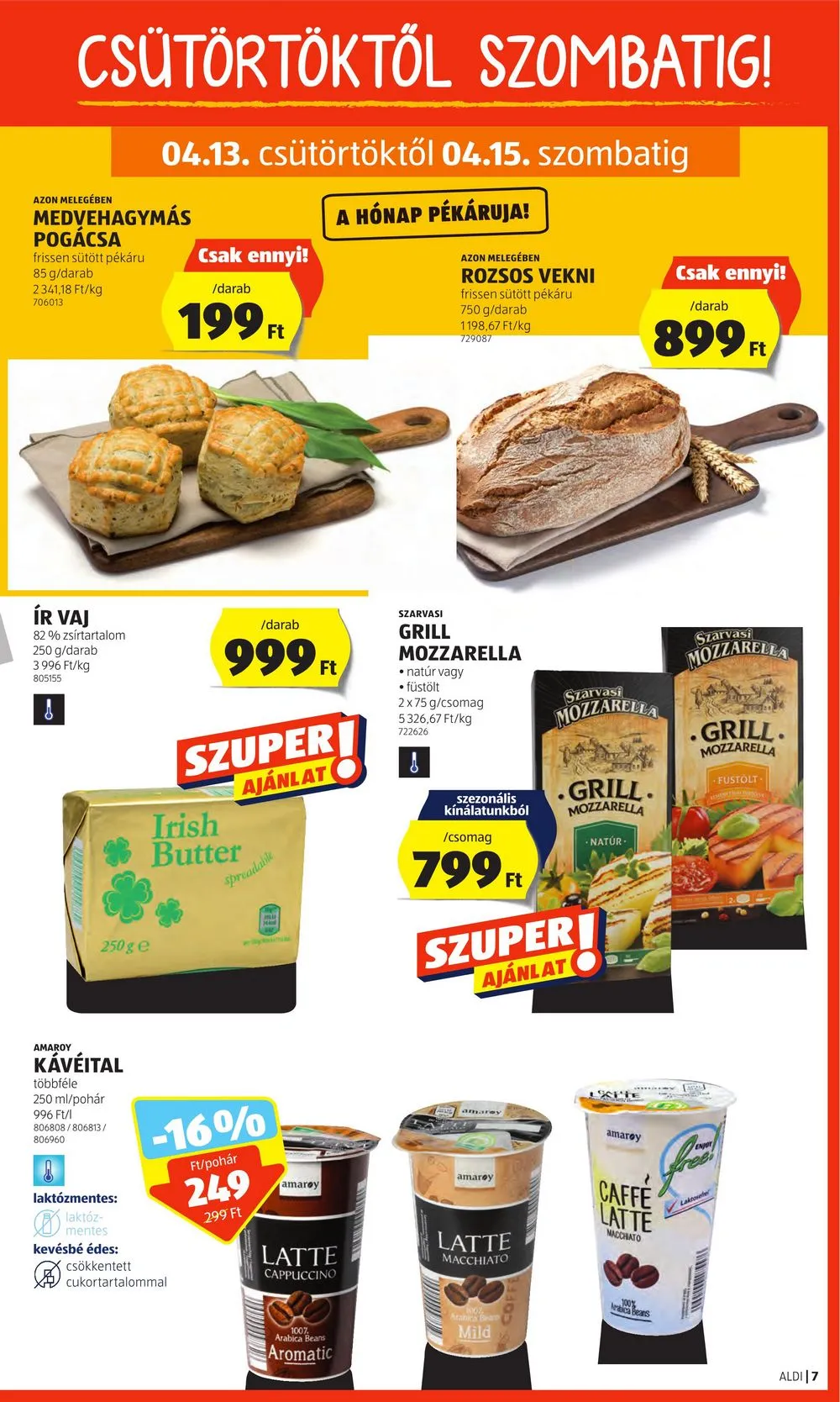 Aldi akciós újság 04.13–04.19 – 9. oldal