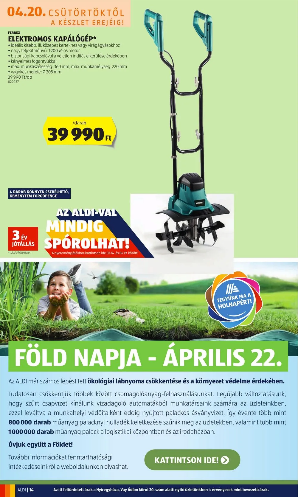 Aldi akciós újság 04.20–04.26 – 16. oldal