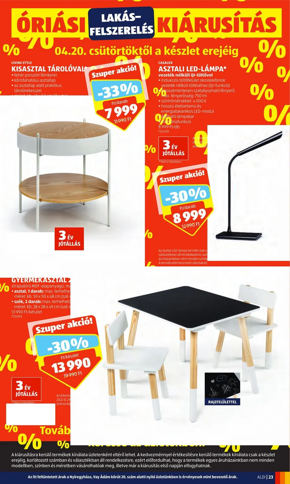 Aldi akciós újság 04.20–04.26 – 25. oldal