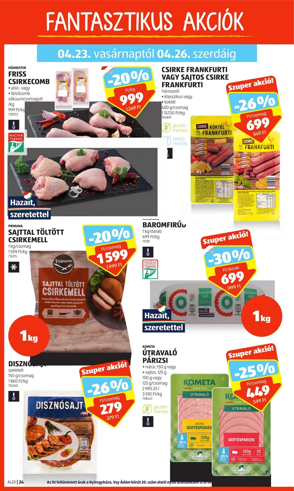 Aldi akciós újság 04.20–04.26 – 26. oldal