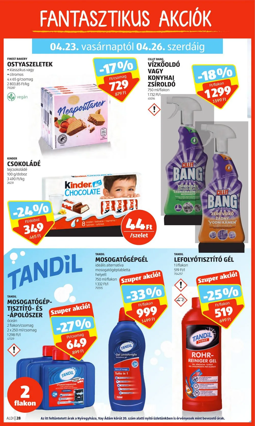 Aldi akciós újság 04.20–04.26 – 30. oldal