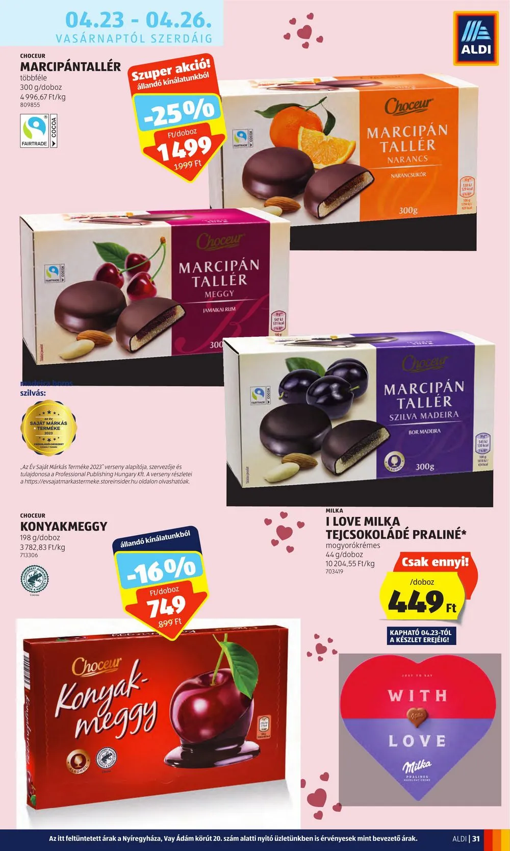Aldi akciós újság 04.20–04.26 – 33. oldal