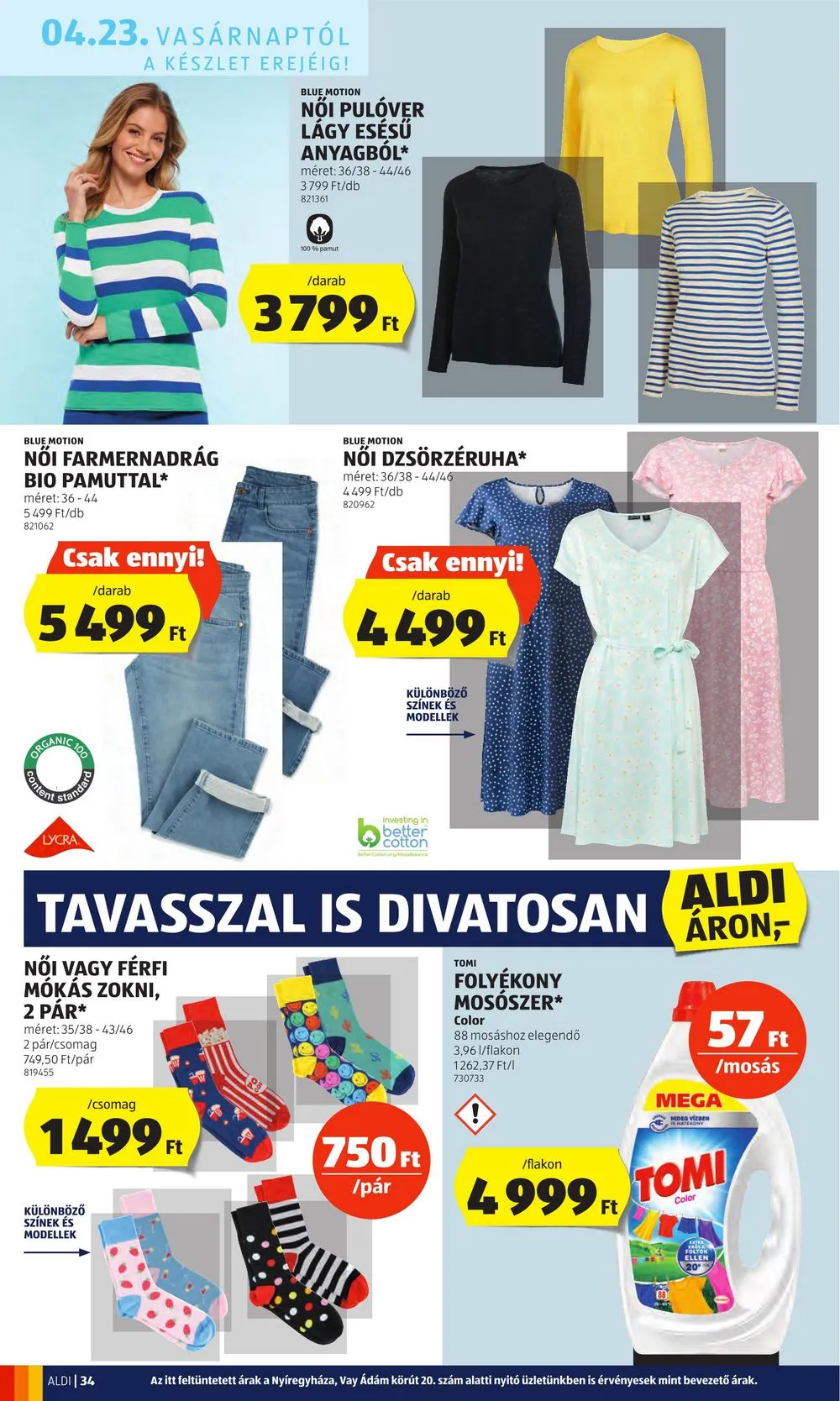 Aldi akciós újság 04.20–04.26 – 36. oldal