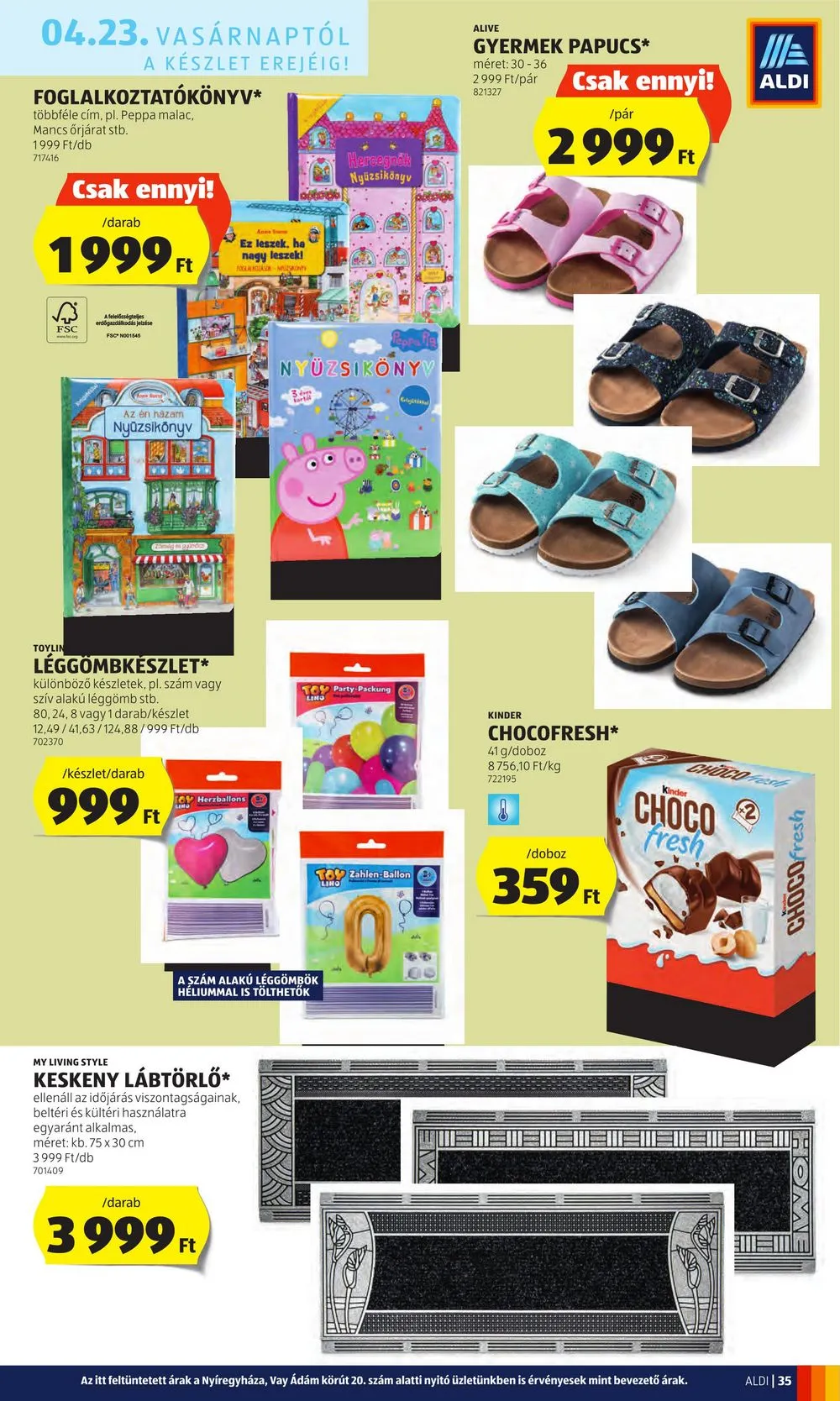 Aldi akciós újság 04.20–04.26 – 37. oldal