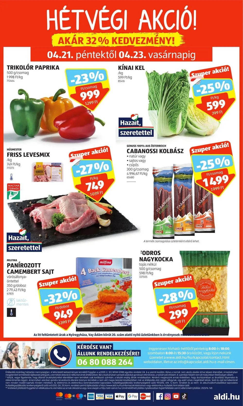 Aldi akciós újság 04.20–04.26 – 40. oldal