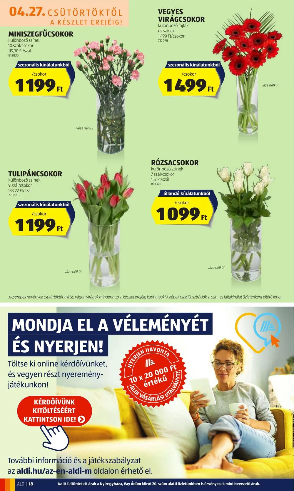 Aldi akciós újság 04.27–05.03 – 18. oldal