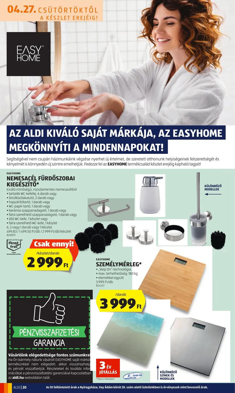 Aldi akciós újság 04.27–05.03 – 20. oldal