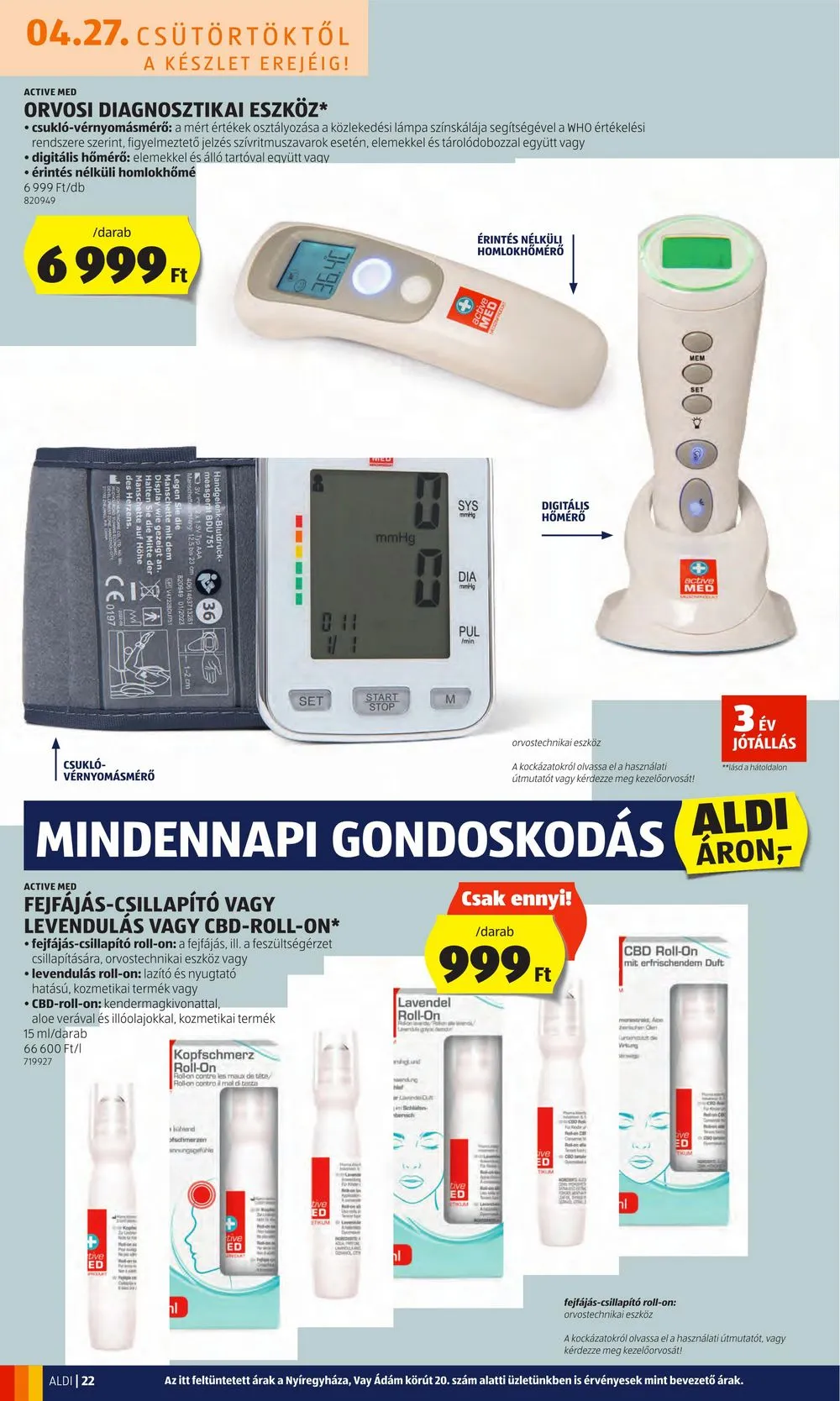 Aldi akciós újság 04.27–05.03 – 22. oldal