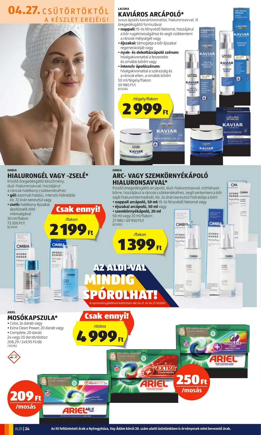 Aldi akciós újság 04.27–05.03 – 24. oldal