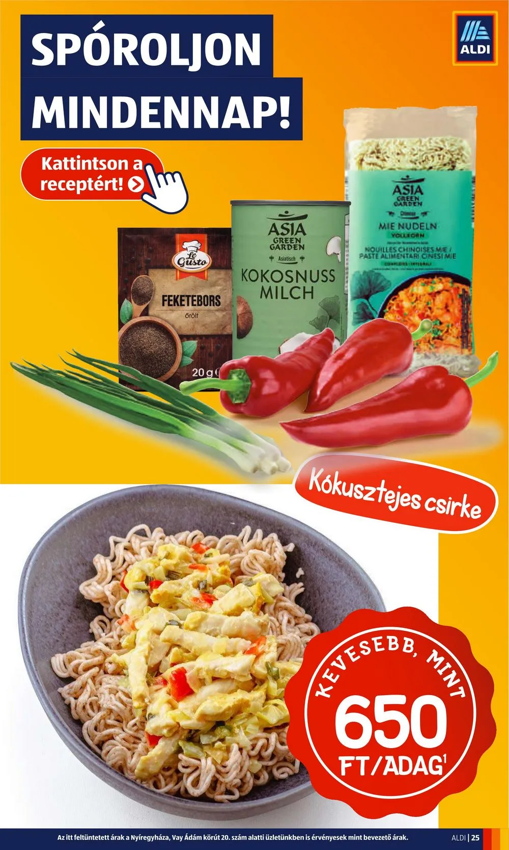 Aldi akciós újság 04.27–05.03 – 25. oldal