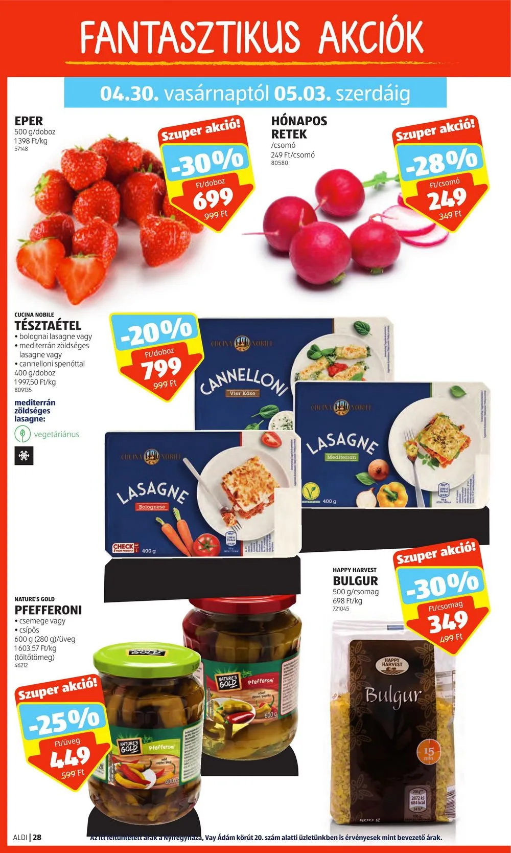 Aldi akciós újság 04.27–05.03 – 30. oldal