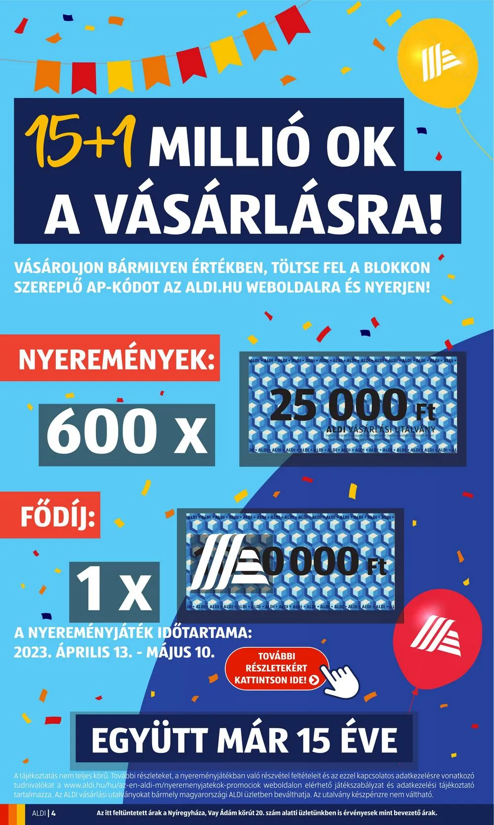 Aldi akciós újság 04.27–05.03 – 4. oldal