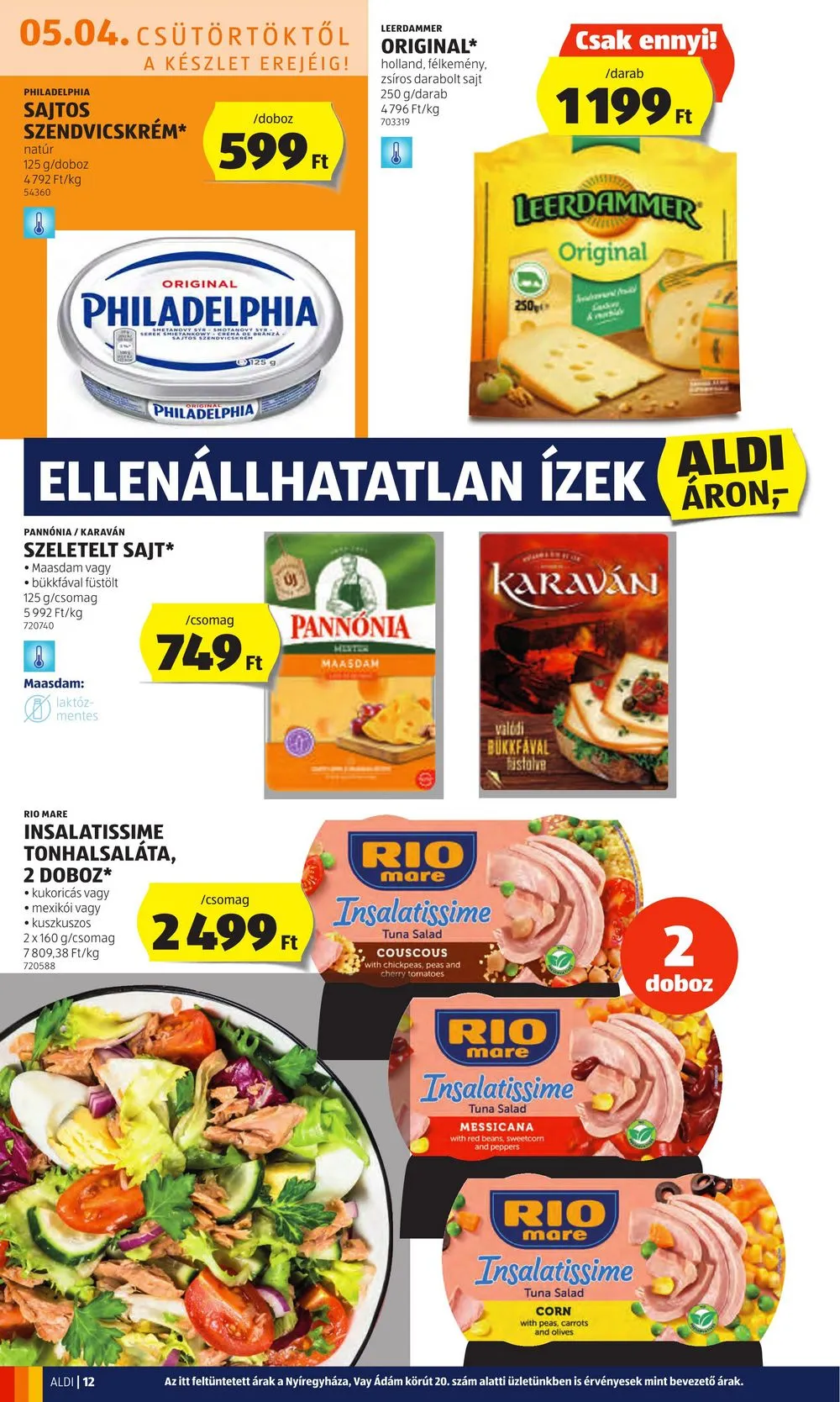 Aldi akciós újság 05.04–05.10 – 12. oldal