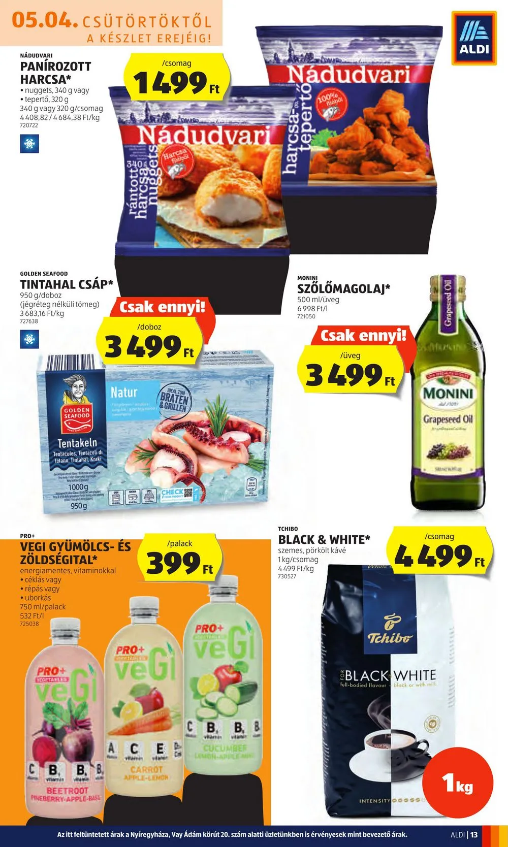 Aldi akciós újság 05.04–05.10 – 13. oldal