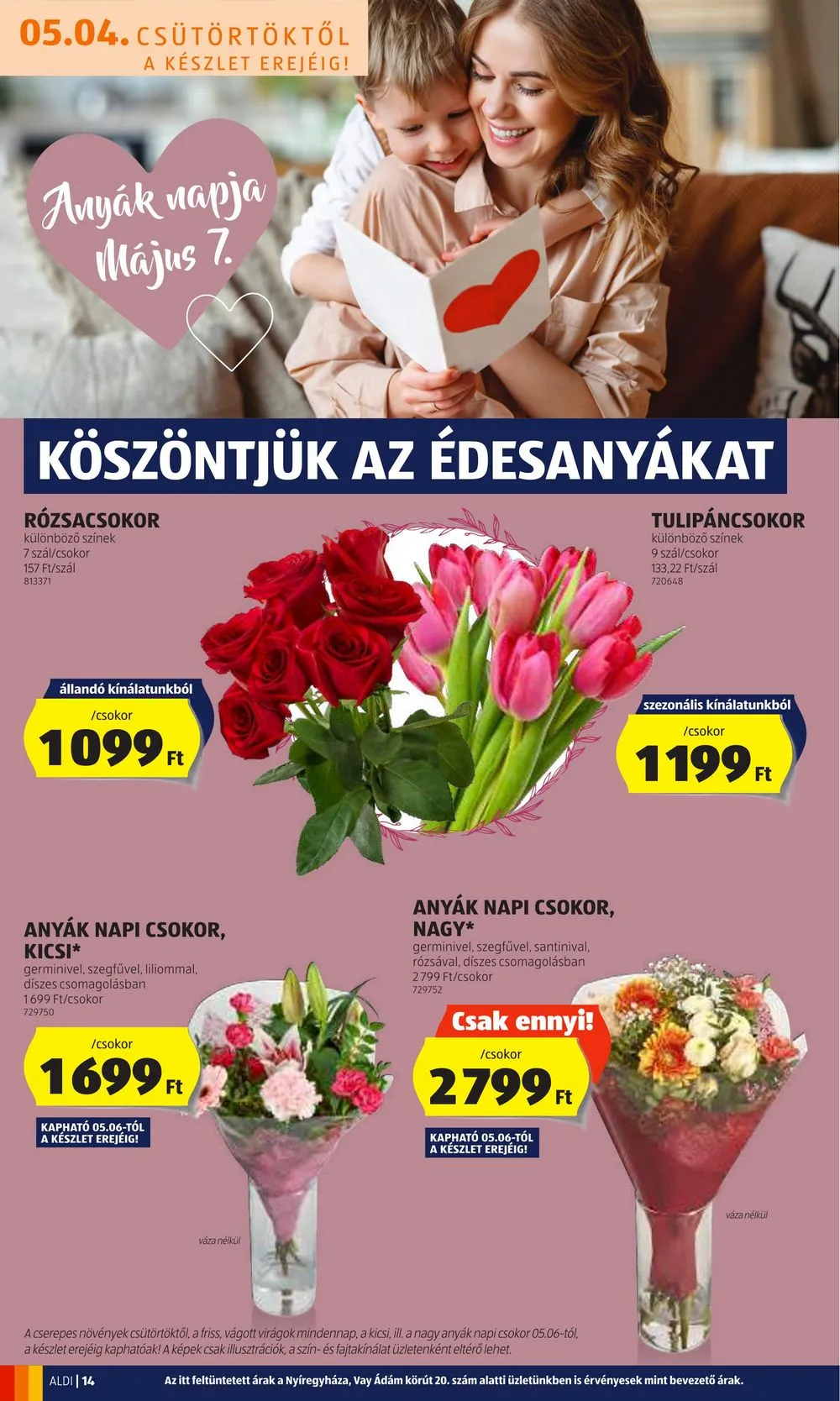 Aldi akciós újság 05.04–05.10 – 14. oldal