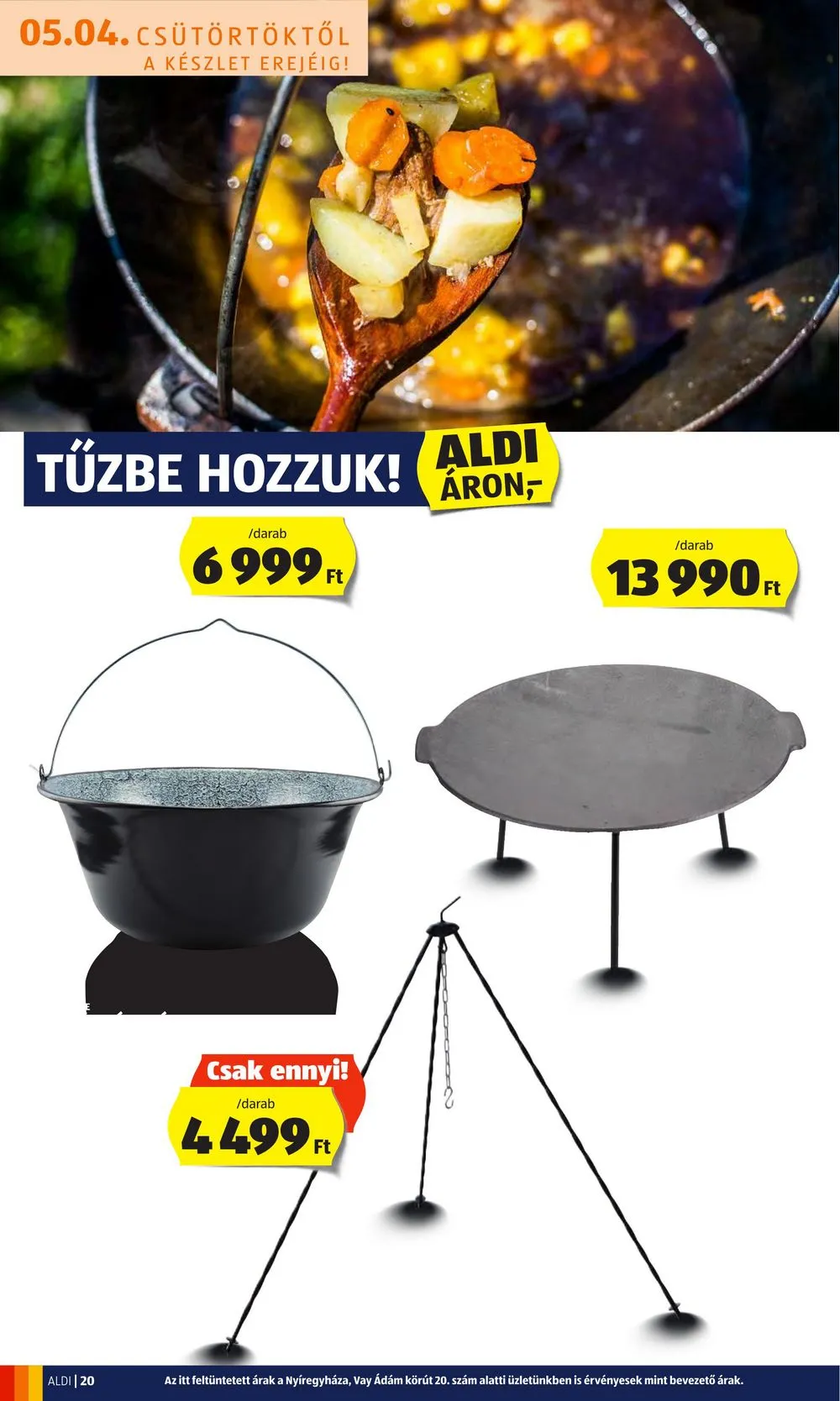 Aldi akciós újság 05.04–05.10 – 22. oldal