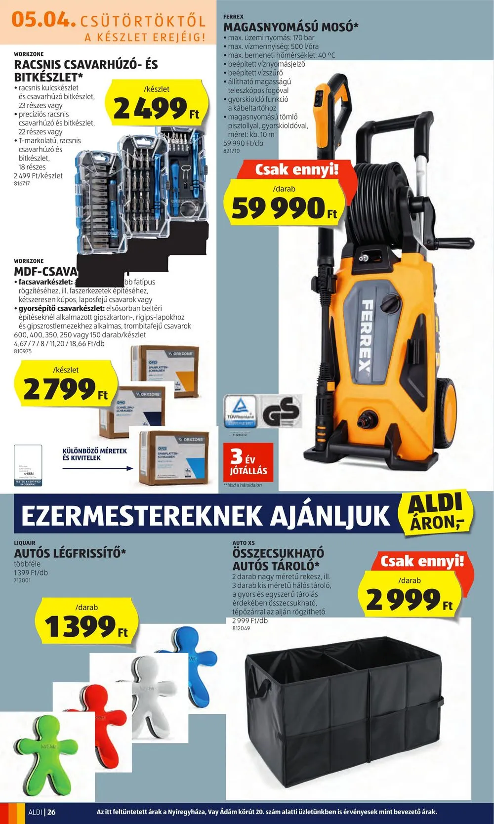 Aldi akciós újság 05.04–05.10 – 28. oldal