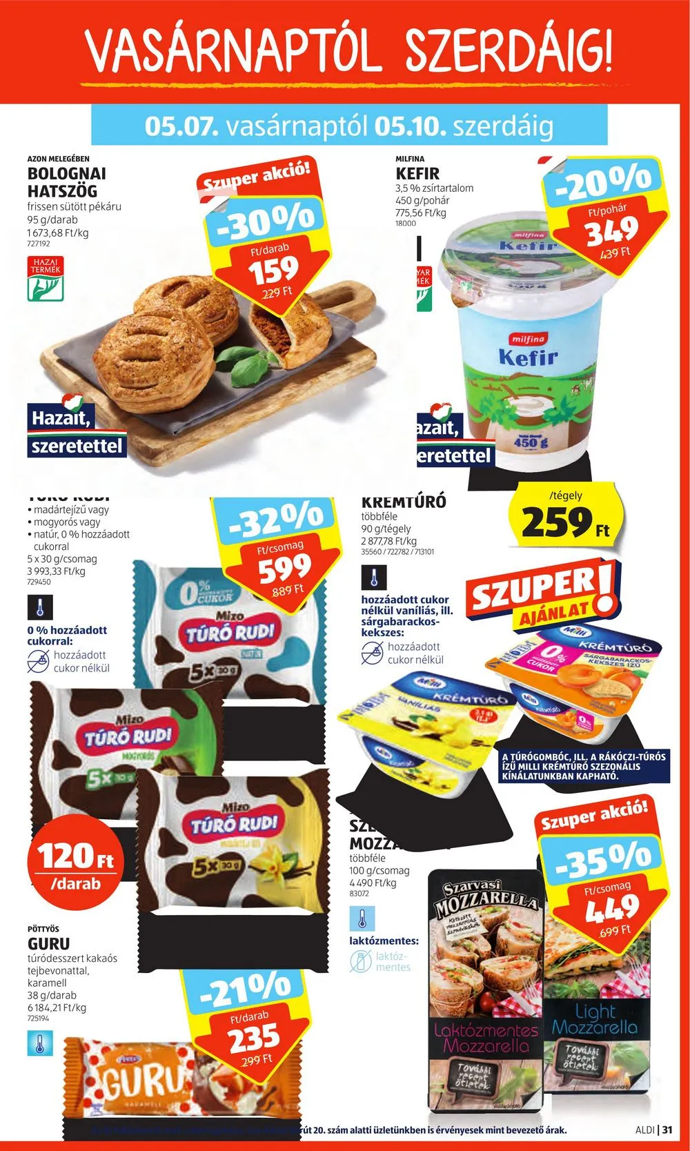 Aldi akciós újság 05.04–05.10 – 33. oldal