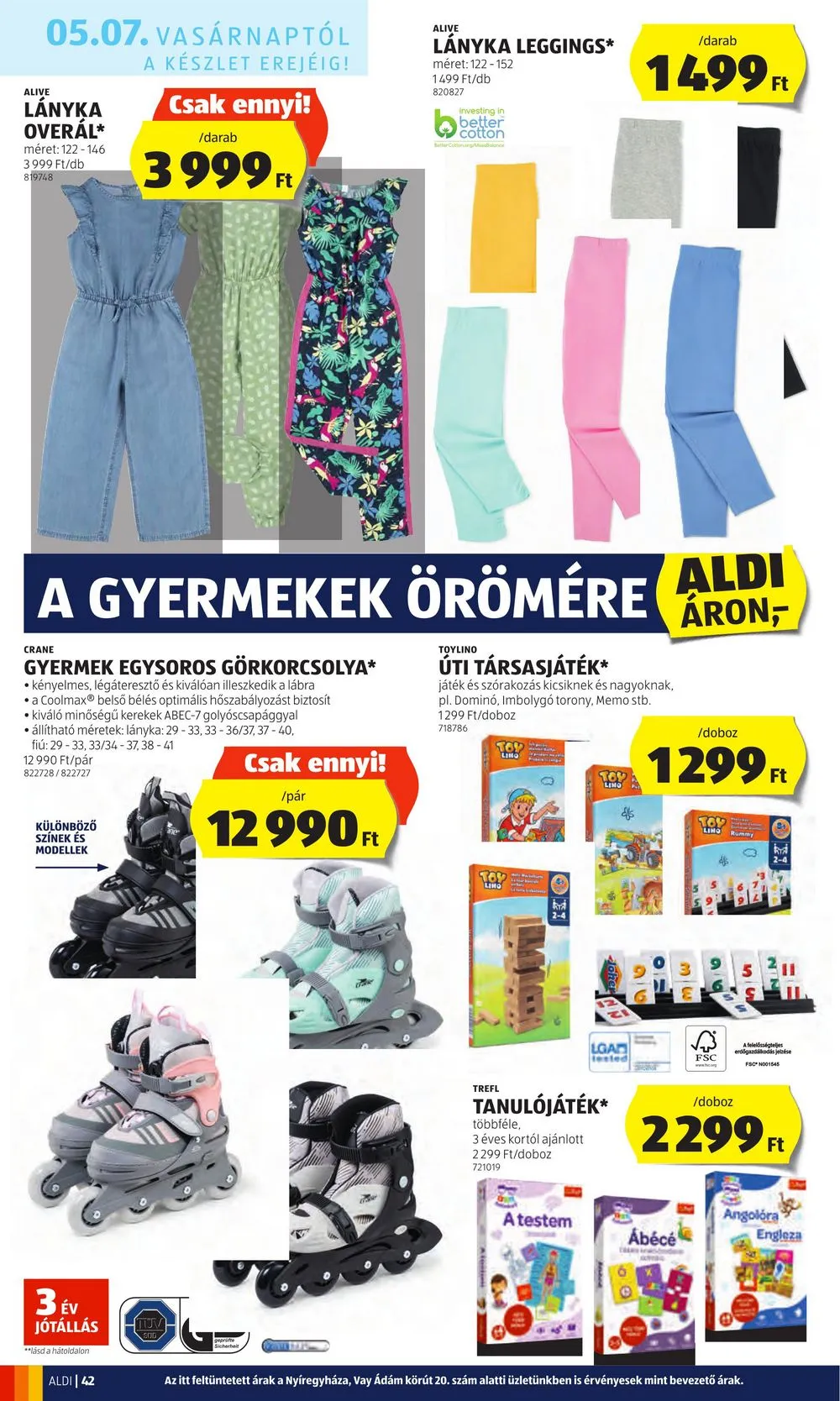 Aldi akciós újság 05.04–05.10 – 46. oldal