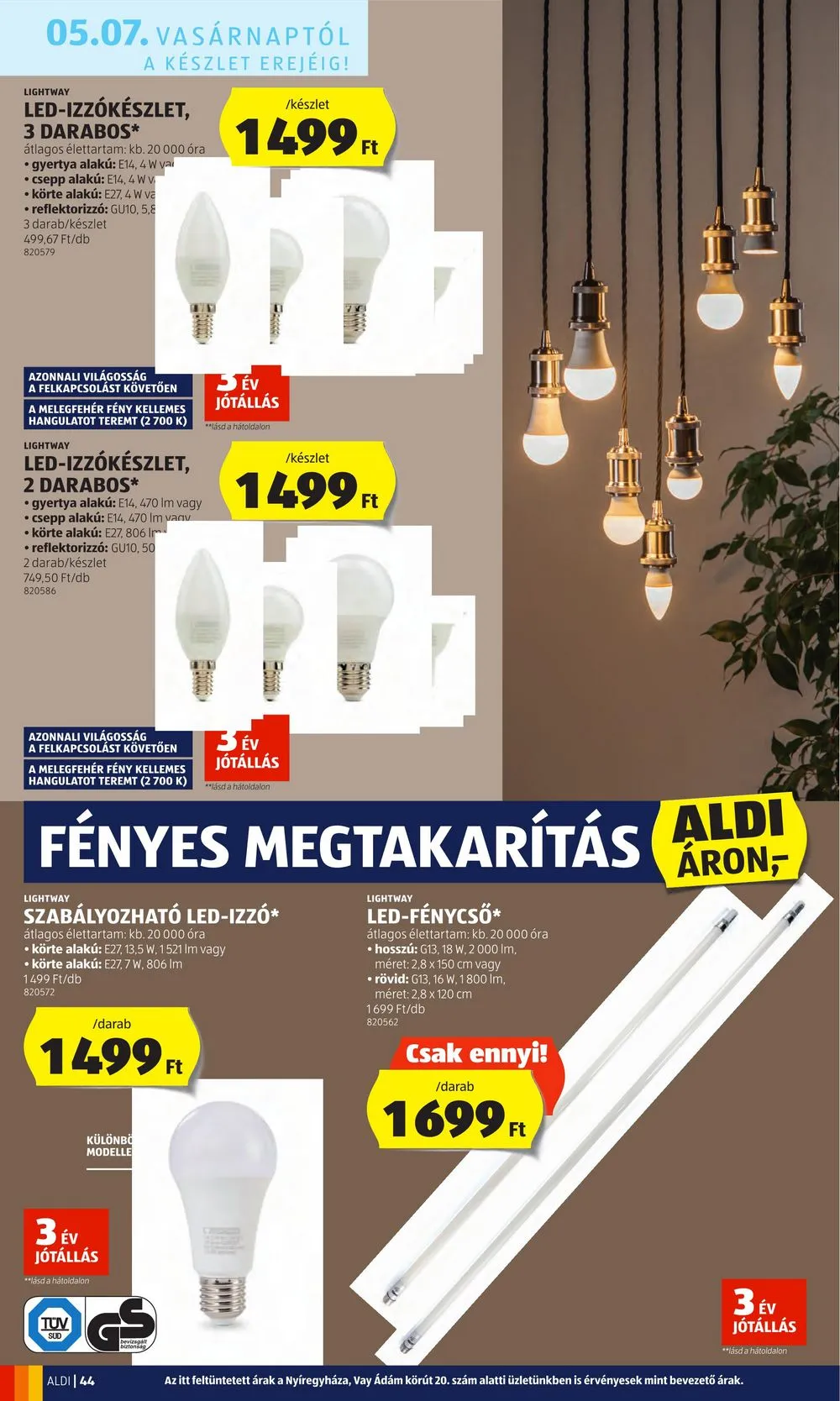 Aldi akciós újság 05.04–05.10 – 48. oldal